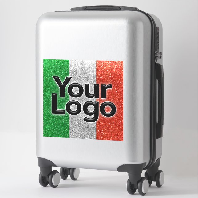 Sticker Logo du propriétaire italien Marketing promotionne (Sur valise)