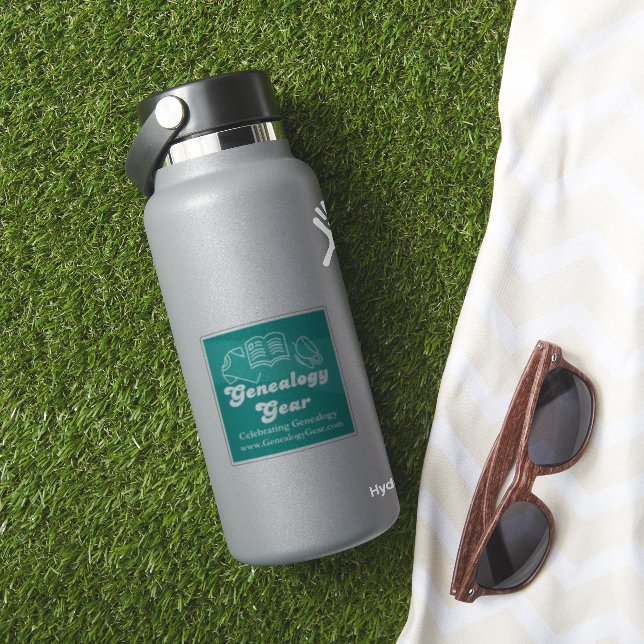 Sticker Logo Genealogy Gear (HydroFlask Insitu)