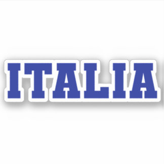 Sticker Logo Italia