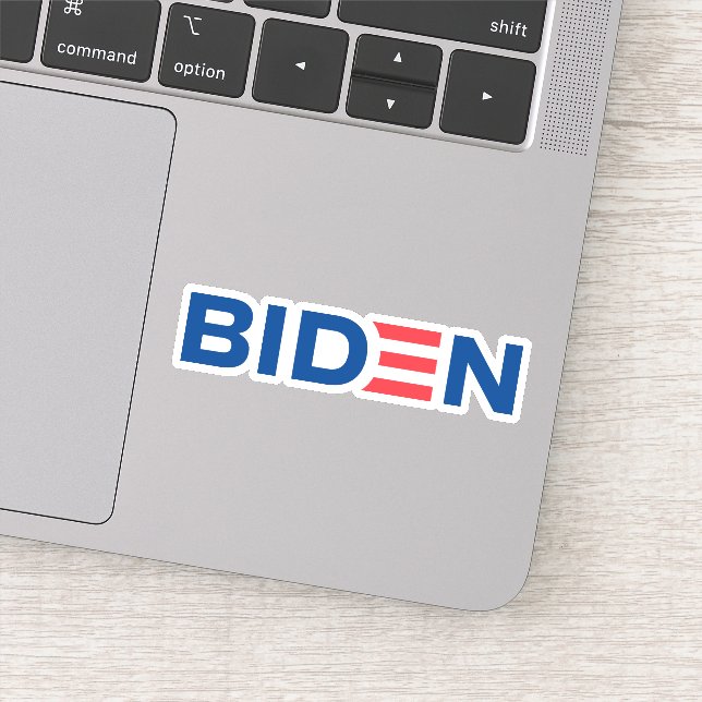 Sticker Logo Joe Biden (Détail)