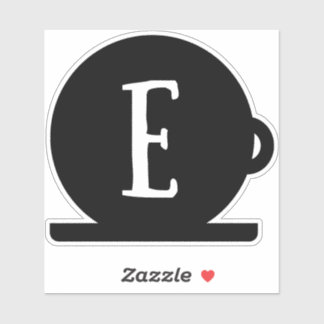 Sticker Logo mini du Cafe Elsewhere en mode clair