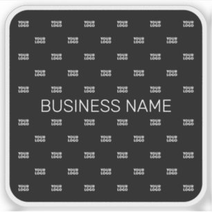 Sticker Logo moderne ou Motif design avec n'importe quelle