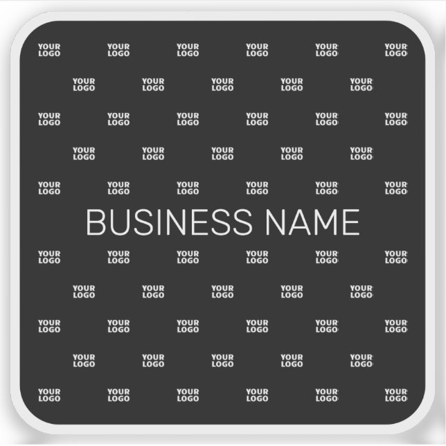 Sticker Logo moderne ou Motif design avec n'importe quelle (Devant)