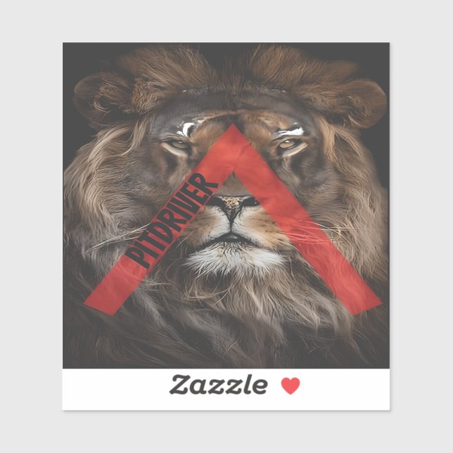 Sticker Logo PitDriver (Feuille)