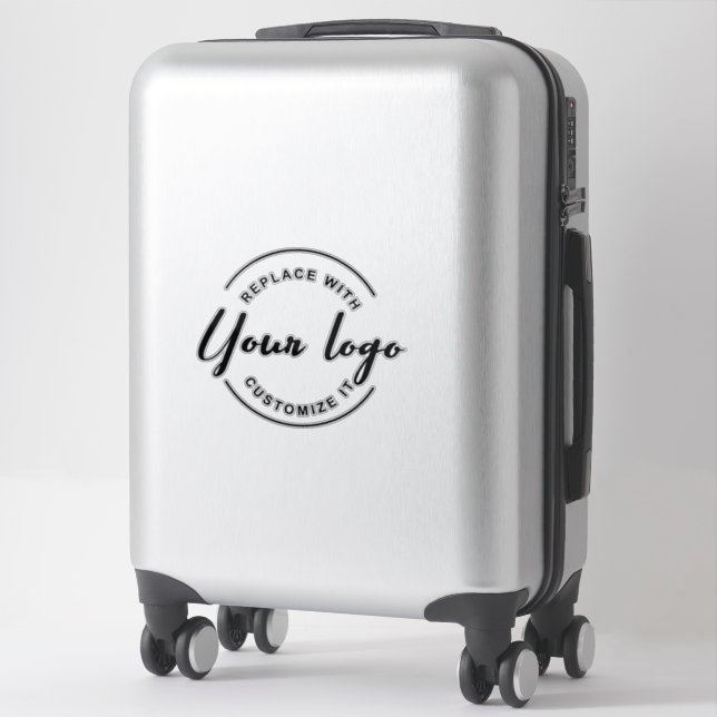 Sticker Logo promotionnel d'entreprise simple (Sur valise)