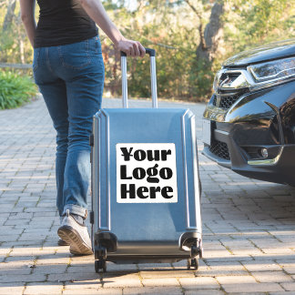 Sticker Logo sur le pare-chocs commercial carré de vinyle