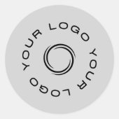 Sticker Logo sur Vinyl circle Business Bumper Car Window (Devant)