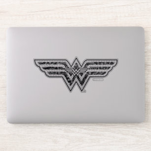 Sticker Logo Wonder Woman Paisley