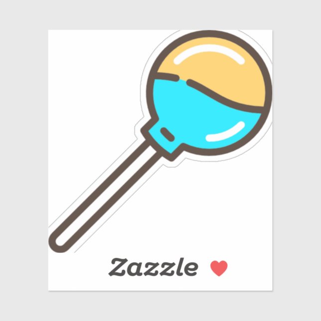 Sticker lollipop-2 (Feuille)