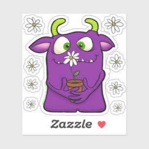 Sticker Lolly le Monster, jeu d'autocollants