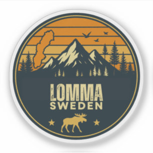 Sticker Lomma, Suède Sverige