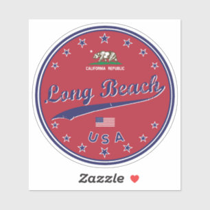 Sticker Long Beach California