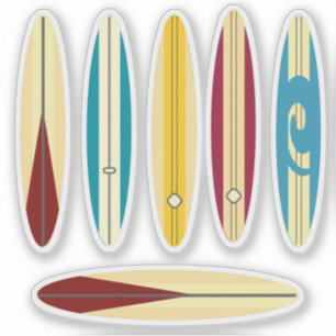 Sticker Longboards Vintages
