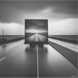 Sticker Longue voie Maison Vinyl amovible