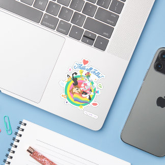 Sticker LOONEY TUNES™ - C'est tout le monde ! Pride Bullse