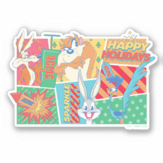 Sticker LOONEY TUNES™ | Joyeux Motif de vacances