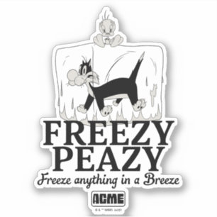 Sticker LOONEY TUNES™   SYLVESTER™ & TWEETY™ Freezy Peazy