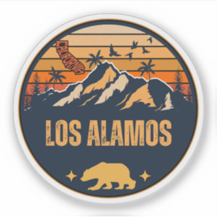 Sticker Los Alamos, Californie