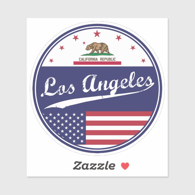 Sticker Los Angeles (Feuille)