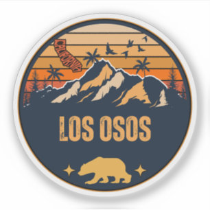Sticker Los Osos, Californie
