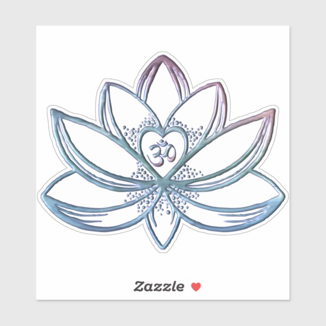 Sticker Lotus 1 (Feuille)