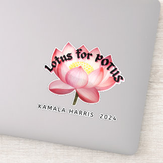 Sticker Lotus Pour Le Décal Portable Électoral POTUS Harri