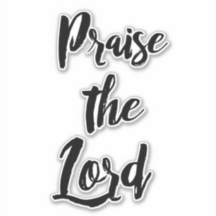 Sticker Louange le Seigneur