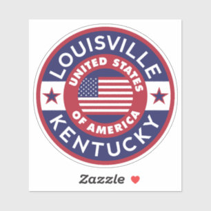 Sticker LOUISVILLE, Kentucky