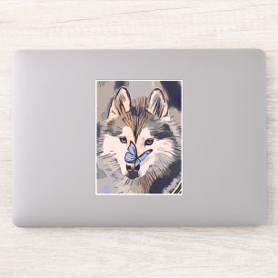 Sticker loup
