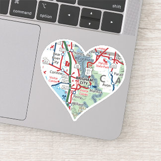 Sticker Love Brigham City