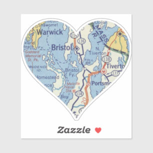 Sticker Love Bristol RI