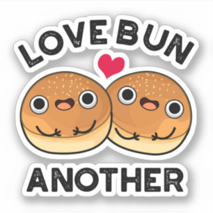 Sticker Love Bun autre jeu de nourriture amusant