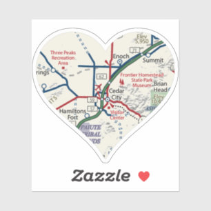 Sticker Love Cedar City Utah