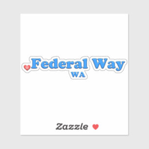 Sticker Love Federal Way WA