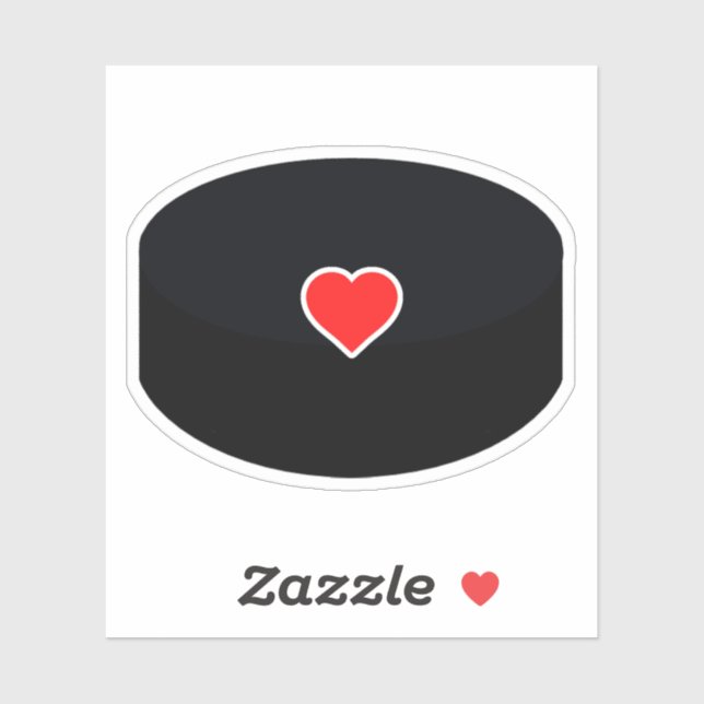 Sticker Love hockey (Feuille)