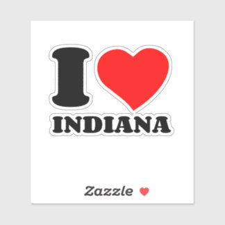 STICKER LOVE INDIANA
