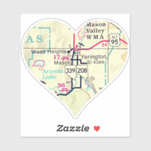 Sticker Love Yerington NV