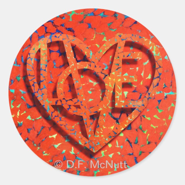 Sticker Lover's Heart® (Devant)