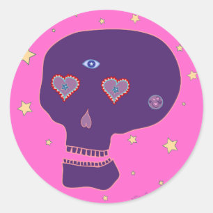 Sticker LoveSkull