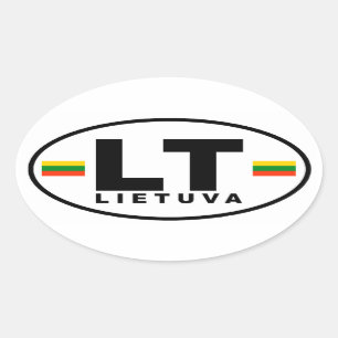 Sticker LT Lietuva