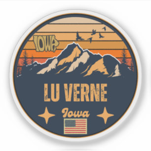 Sticker Lu Verne, Iowa, États-Unis