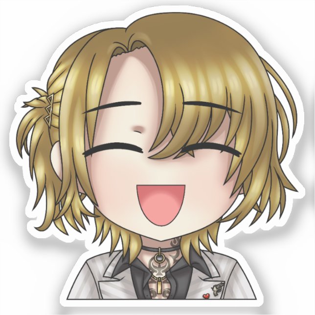 Sticker Luca Kaneshiro Chibi (Recto)