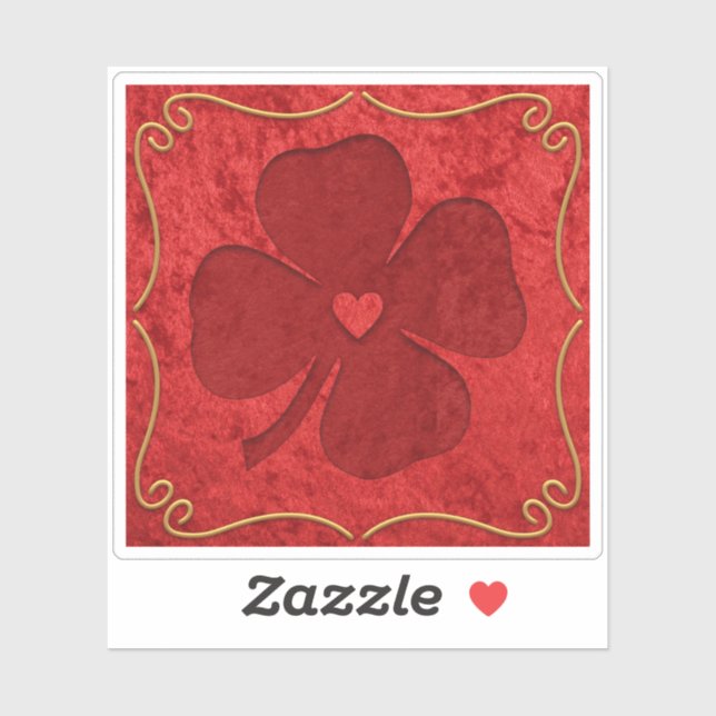 Sticker Lucky (Feuille)