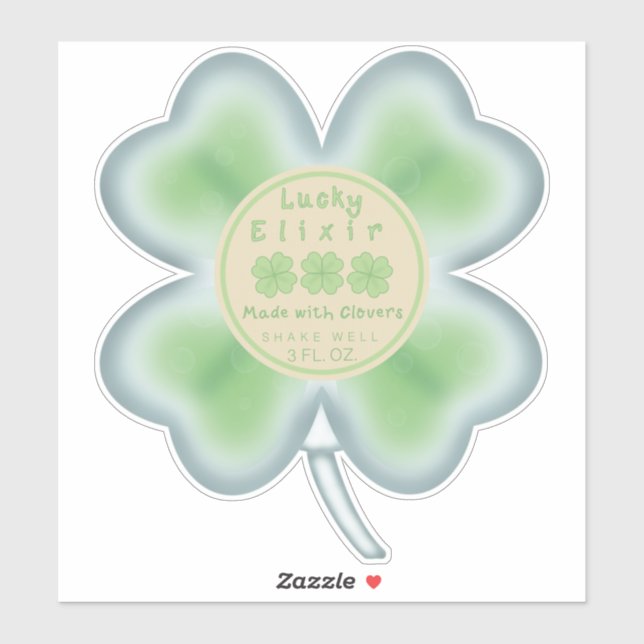 Sticker Lucky Elixir (Feuille)