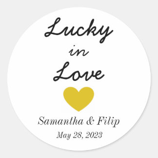 Sticker Lucky in Love