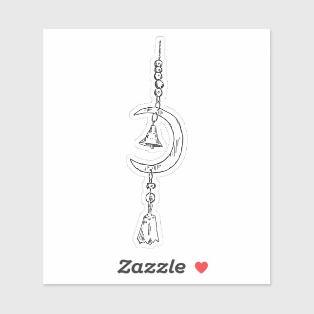 Sticker Luna Chime (Feuille)