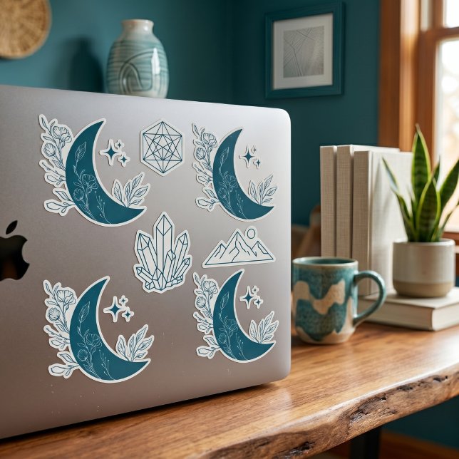 Sticker Lune (Créateur téléchargé)