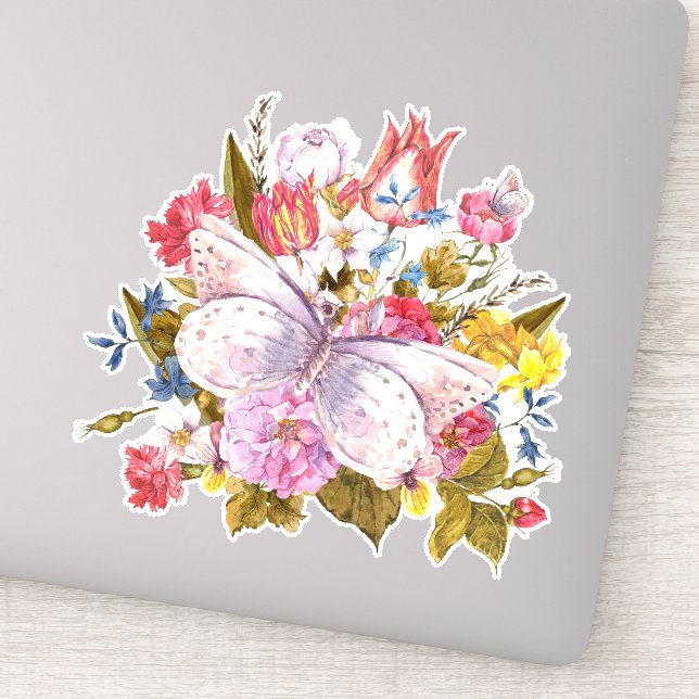 Sticker lune de lune, cottage (Détail)