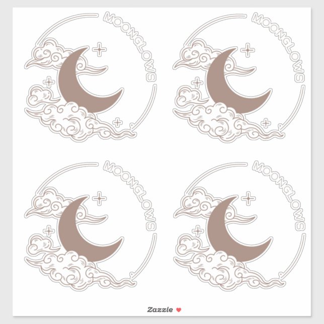 Sticker Lunes (Feuille)