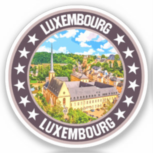Sticker Luxembourg